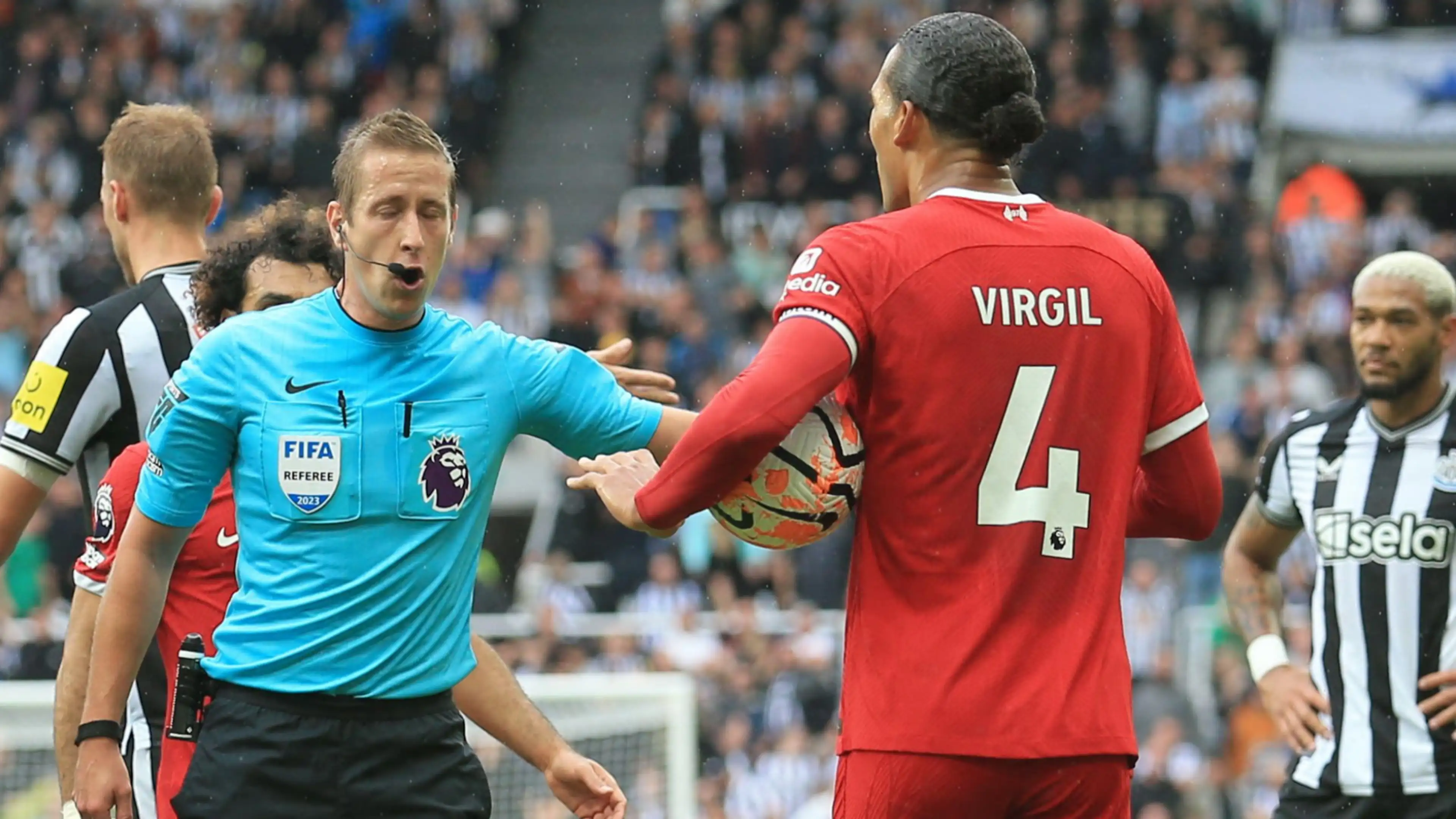 VIDEO: Virgil van Dijk's epic reaction as Liverpool secures dramatic victory vs Newcastle